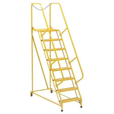 Vestil 110 H Steel 8 Steps LAD-MM-8-P-YL